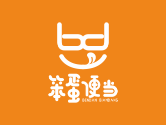 何嘉健的笨蛋便當(dāng)logo設(shè)計