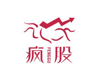 姜彥海的瘋股logo設(shè)計