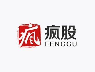 吳曉偉的瘋股logo設計