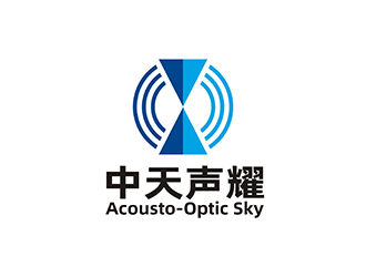 周都響的中天聲耀（英文名：Acousto-Optic Sky）logo設(shè)計(jì)