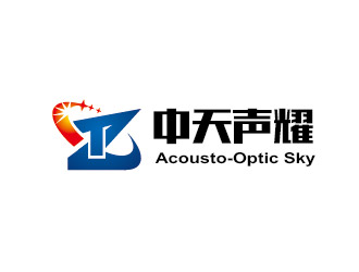 李賀的中天聲耀（英文名：Acousto-Optic Sky）logo設(shè)計