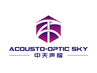 陳國偉的中天聲耀（英文名：Acousto-Optic Sky）logo設(shè)計