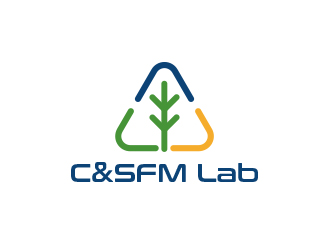 高明奇的Carbon & SFM Lab 或者 C&SFM Lab logo設(shè)計(jì)