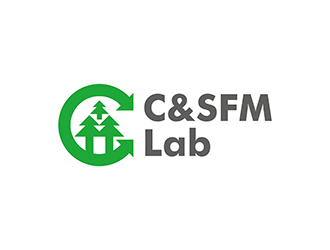 周都響的Carbon & SFM Lab 或者 C&SFM Lab logo設(shè)計(jì)