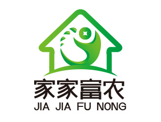 宋從堯的貴州省家家富農(nóng)特產(chǎn)銷售有限公司logo設計