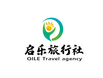 李賀的云南啟樂旅行社有限公司logo設(shè)計