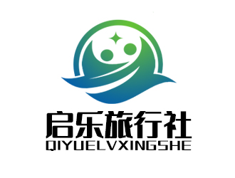 余亮亮的云南啟樂旅行社有限公司logo設(shè)計