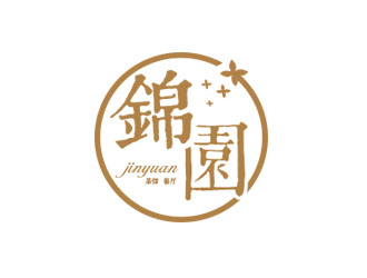 朱紅娟的錦園logo設(shè)計