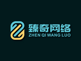 鄭錦尚的杭州臻奇網(wǎng)絡(luò)科技有限公司logo設(shè)計