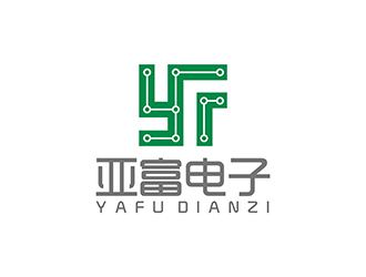 鄧建平的東莞市亞富電子有限公司logo設(shè)計(jì)