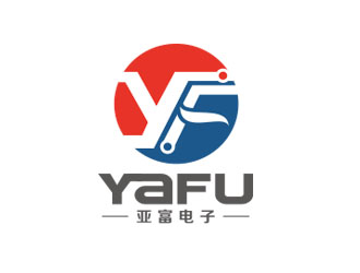 朱紅娟的東莞市亞富電子有限公司logo設計