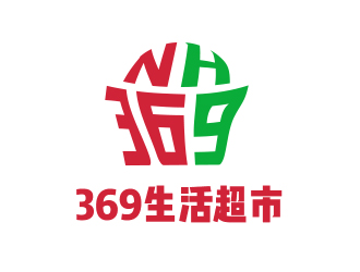 紀(jì)玉葉的369生活超市l(wèi)ogo設(shè)計