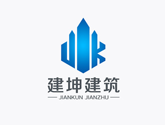 吳曉偉的廣東建坤建筑勞務(wù)有限公司logo設(shè)計(jì)