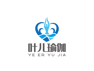 周金進(jìn)的葉兒瑜伽logo設(shè)計(jì)