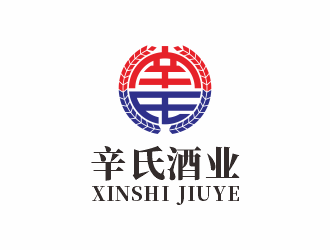 何嘉健的辛氏酒業(yè)logo設(shè)計(jì)