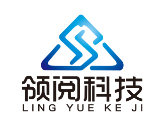 向正軍的湖北領(lǐng)閱信息科技有限公司logo設(shè)計