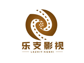 朱紅娟的樂支影視logo設計