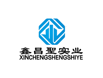 秦曉東的鑫昌聖實業(yè)有限公司logo設(shè)計