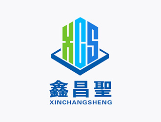 吳曉偉的鑫昌聖實業(yè)有限公司logo設(shè)計