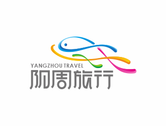 何嘉健的陽周旅行l(wèi)ogo設(shè)計(jì)