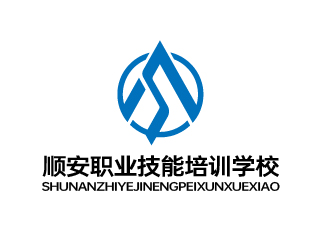 唐國強的岑溪市順安職業(yè)技能培訓學校有限公司logo設計