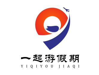 周戰(zhàn)軍的一起游假期logo設(shè)計(jì)