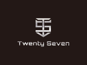 朱紅娟的Twenty Seven首飾定制logo設(shè)計