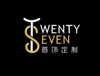 盛銘的Twenty Seven首飾定制logo設(shè)計