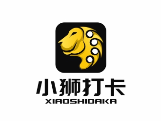 陳國偉的小獅打卡logo設計