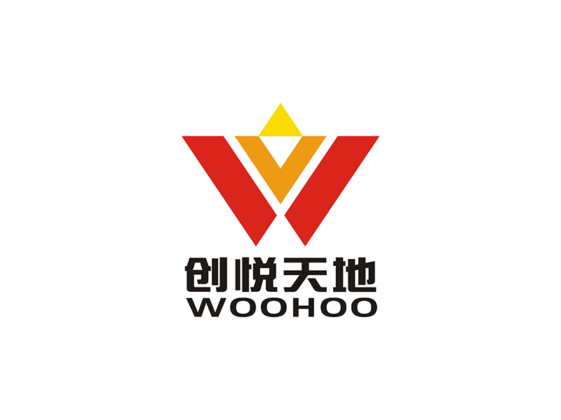 周都響的中文名：創(chuàng)悅天地    ；  英文名：WOOHOOlogo設計