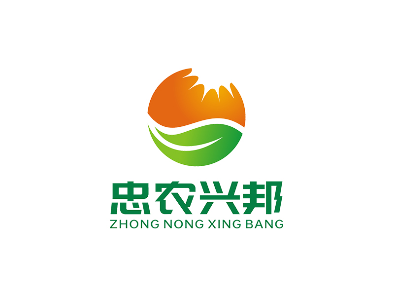 趙錫濤的忠農(nóng)興邦logo設(shè)計