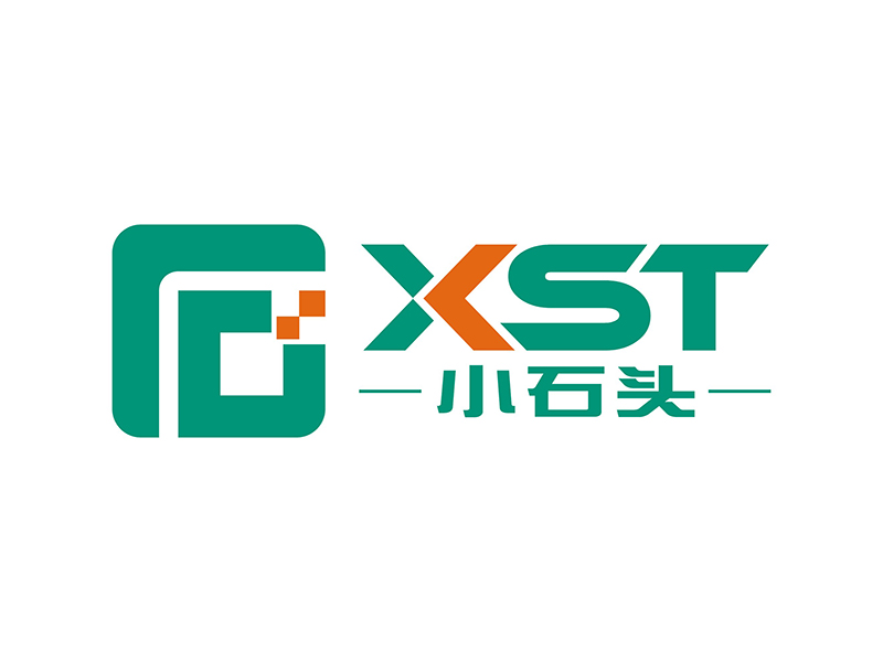 周都響的小石頭logo設計