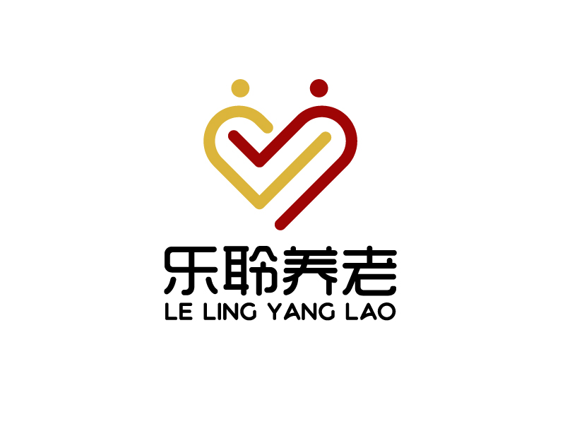 唐國強(qiáng)的樂聆養(yǎng)老logo設(shè)計