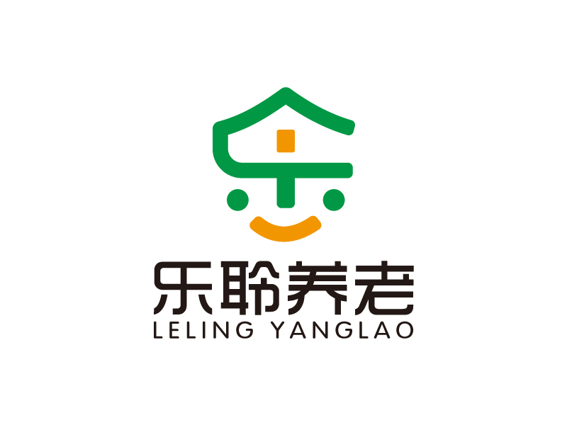 葉美寶的樂聆養(yǎng)老logo設(shè)計