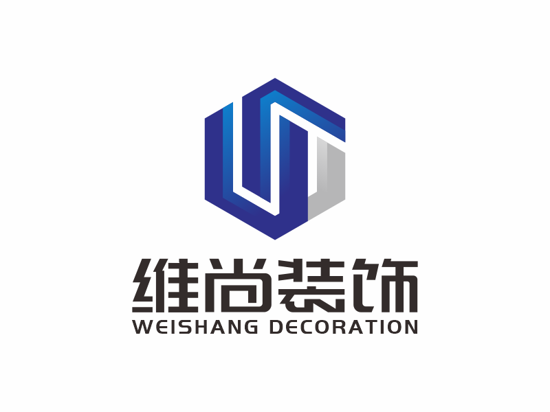 何嘉健的青海維尚裝飾工程有限公司logo設(shè)計