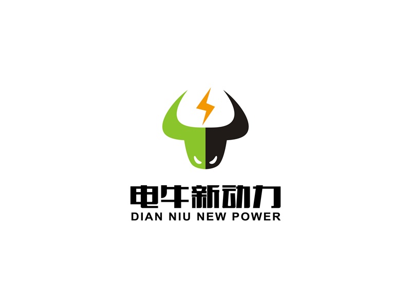 安冬的電牛新動(dòng)力logo設(shè)計(jì)