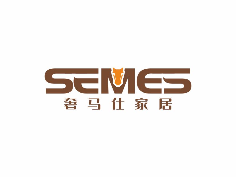 何嘉健的SEMES奢馬仕家居logo設(shè)計(jì)