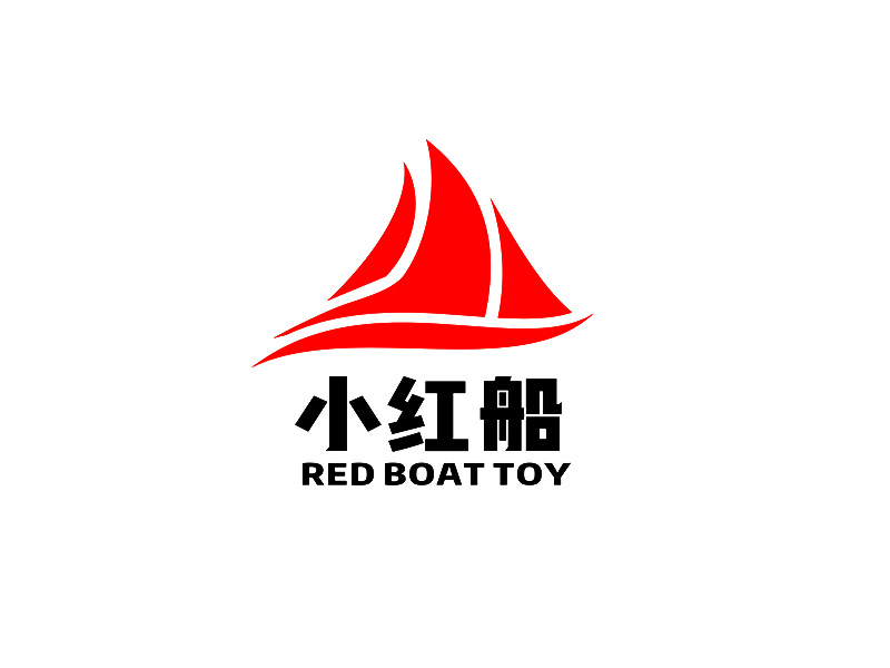 李杰的小紅船 RED BOAT TOYSlogo設計