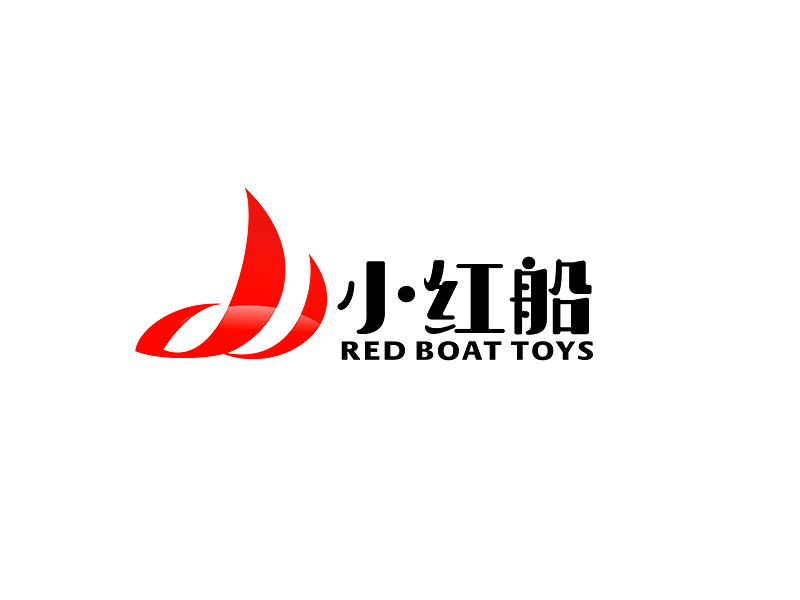 李杰的小紅船 RED BOAT TOYSlogo設計