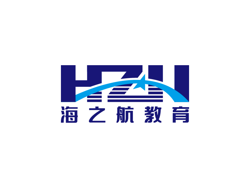 王濤的海之航教育logo設(shè)計