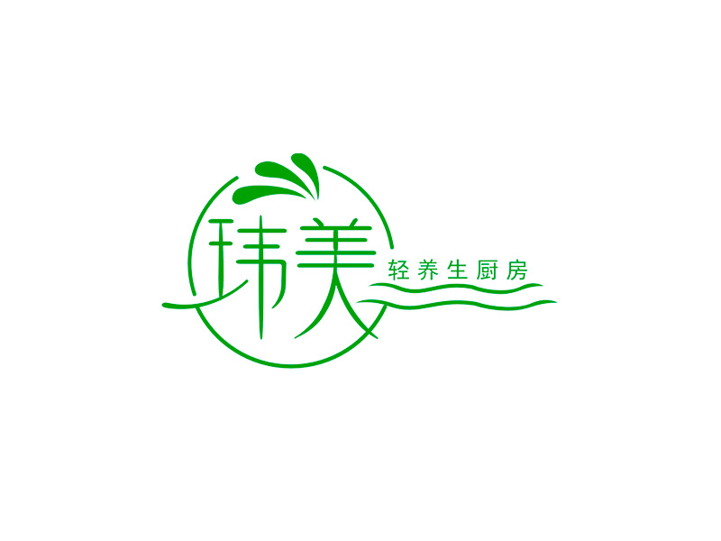 李杰的瑋美logo設(shè)計