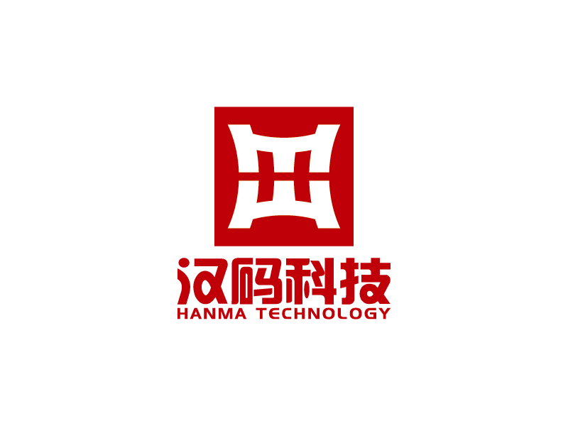 王濤的安徽漢碼信息科技有限公司logo設(shè)計