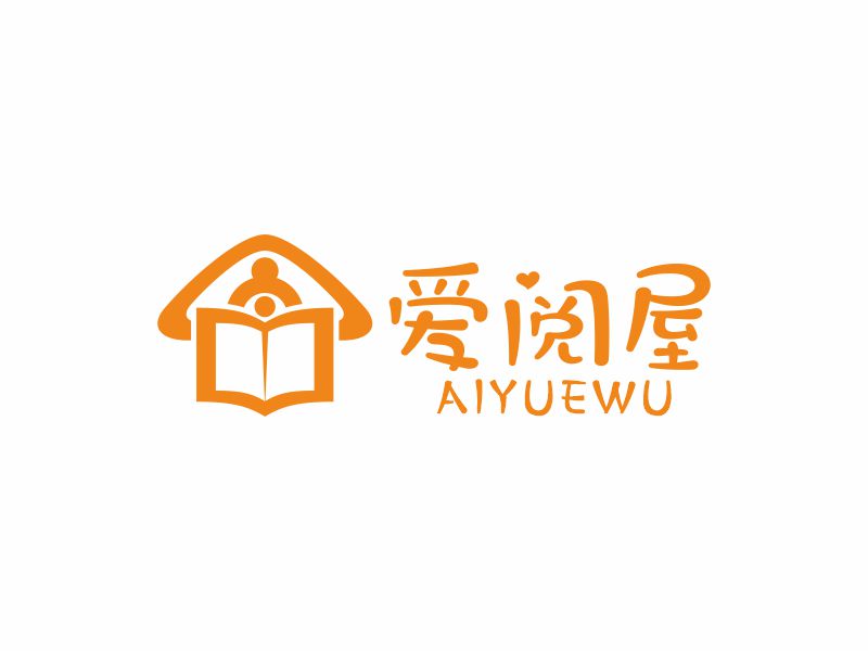 何嘉健的愛閱屋logo設計