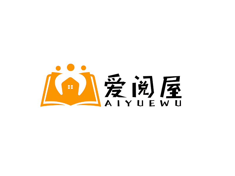 李杰的愛閱屋logo設計