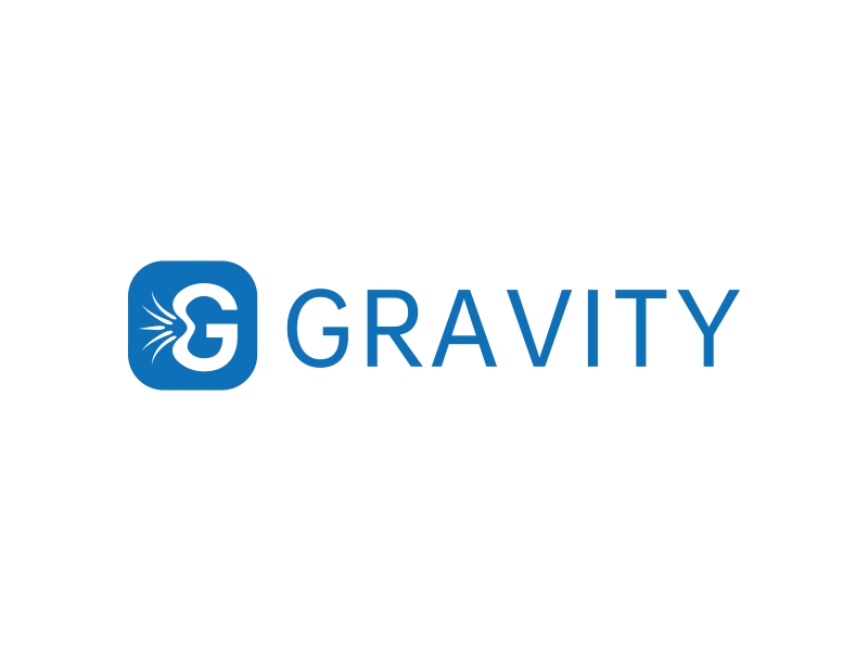 林思源的GRAVITY SPACE黑白色logo設計