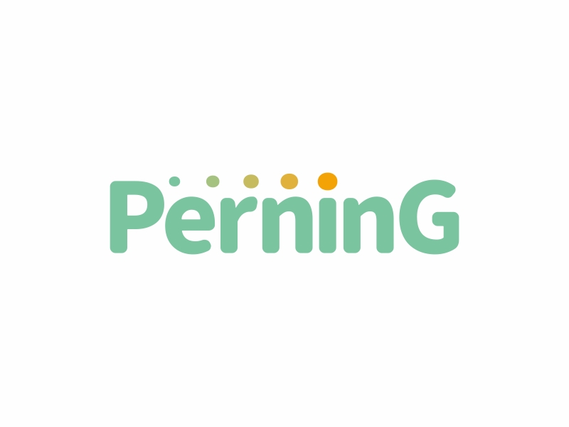 林思源的PERNING寵物用品logo設(shè)計