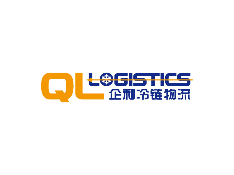 張俊的QL LOGISTICS 企利冷鏈物流logo設(shè)計