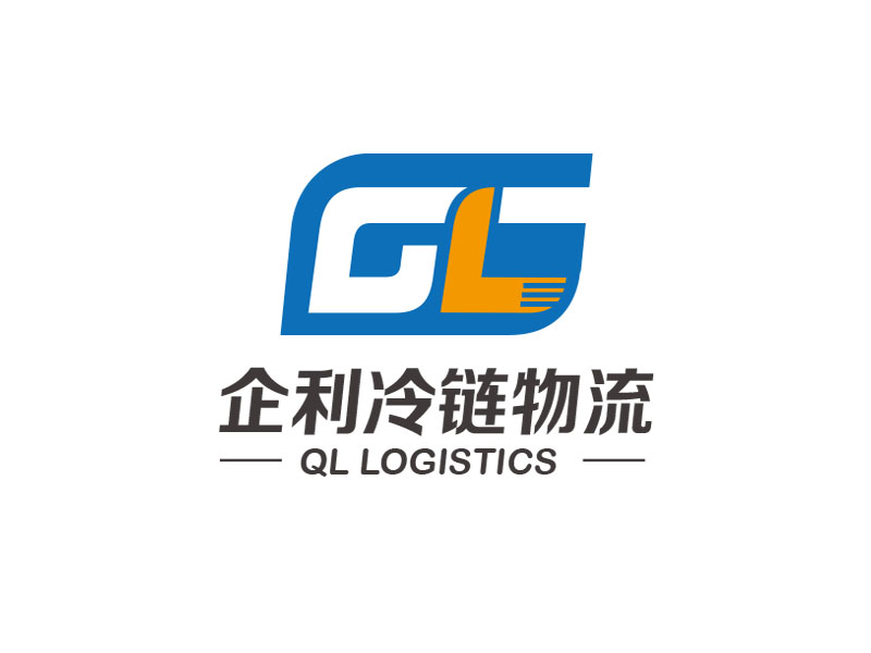 朱紅娟的QL LOGISTICS 企利冷鏈物流logo設(shè)計