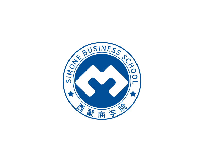 繆靈的西蒙商學院 Simone Business Schoollogo設(shè)計