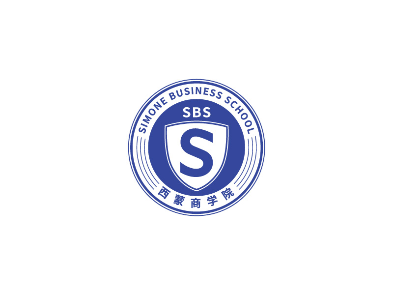 張俊的西蒙商學(xué)院 Simone Business Schoollogo設(shè)計(jì)